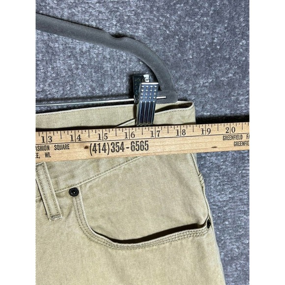 Timberland Weathergear Jeans Mens Size 38x32 Tan Denim Straight Leg Cotton - Picture 6 of 13